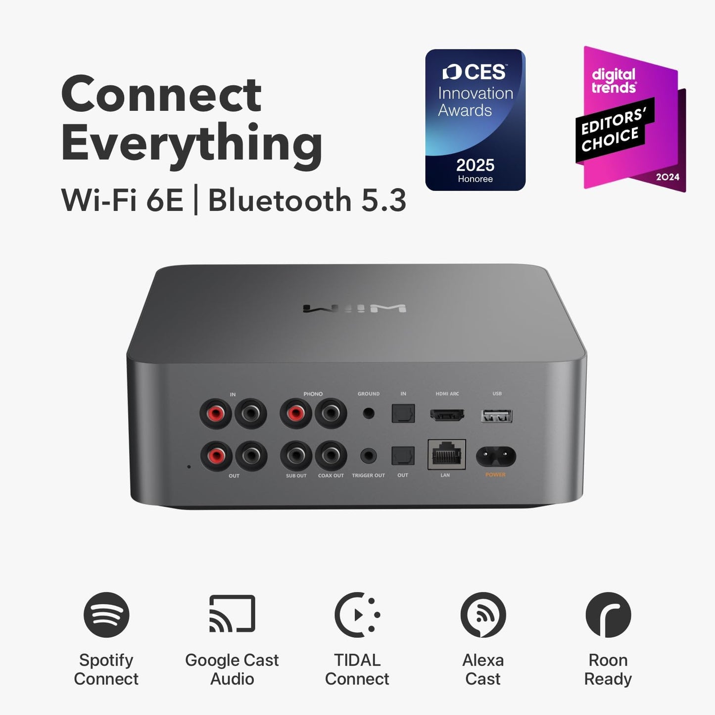 WiiM Ultra Music Streamer & Digital Preamp